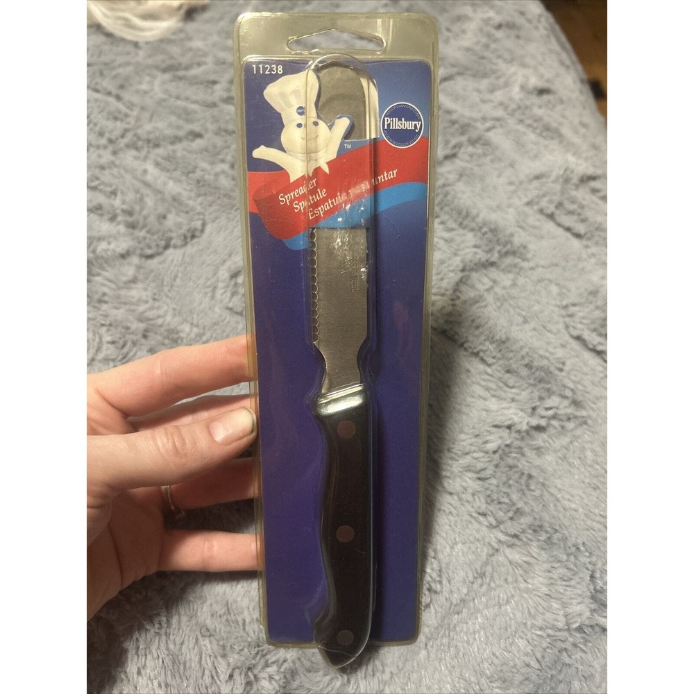 Pillsbury Brand 4" Spreader Knife #11238 w/ Serrated Edge & Full Tang New NOS